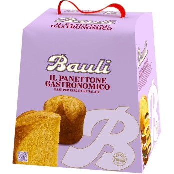 Bauli Nuovo Panettone Gastronomico, Base per Farciture Salate, Senza Canditi e Senza Uvetta 700g