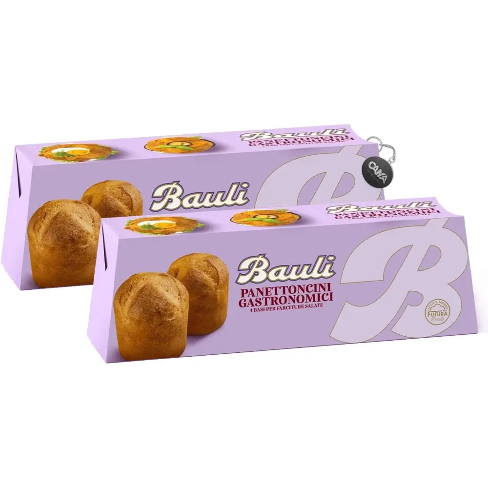 2 X Bauli Nuovi Panettoncini Gastronomici 320g