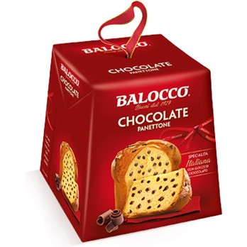 16 X Mini Panettone Balocco gocce di cioccolato 80 gr