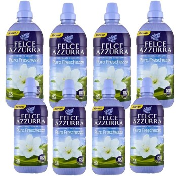 8 X Ammorbidente Concentrato Pura Freschezza – 45 lavaggi 900 ml