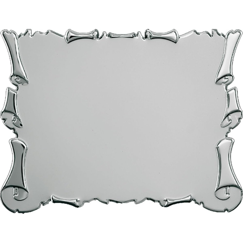 Targa Regalo cm pergamena Personalizzata cofanetto finta pelle