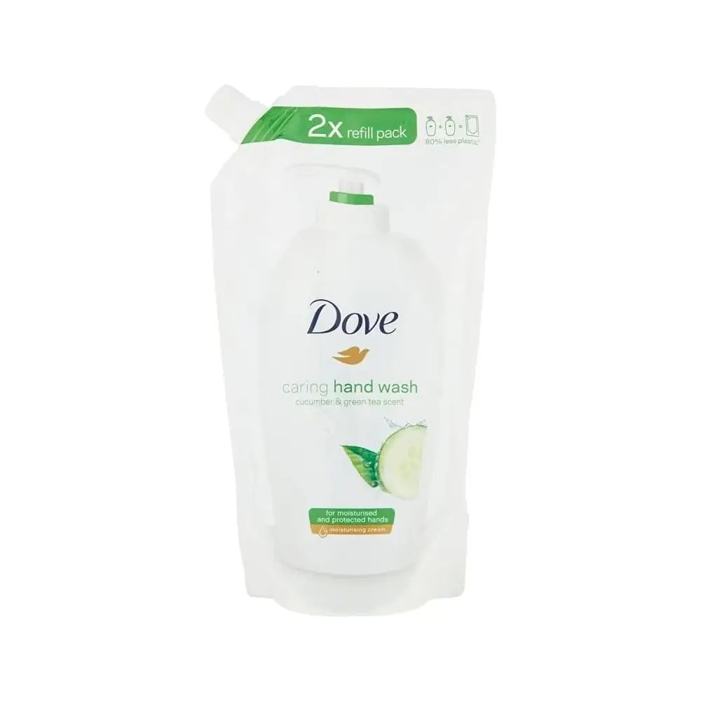 10 Dove Eco-Ricarica Cetriolo e Tè Verde Detergente Liquido