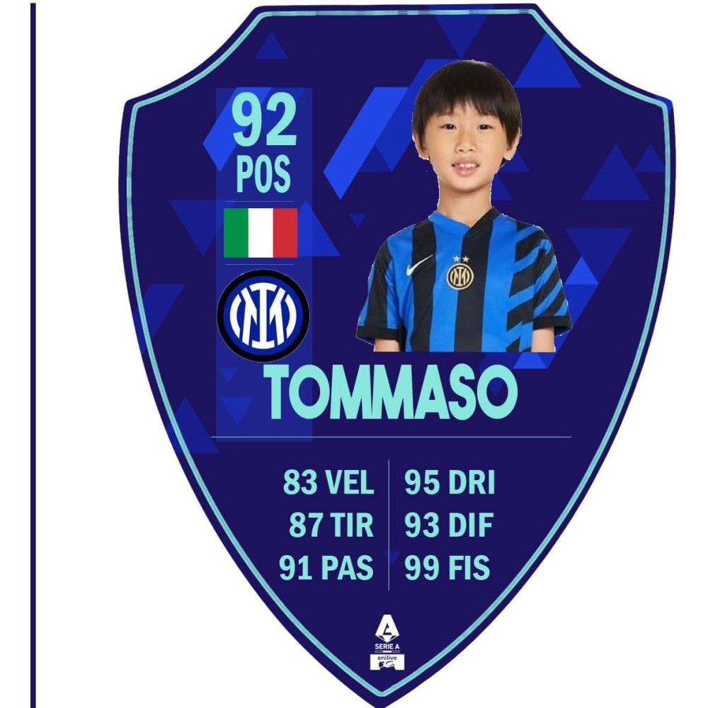 Carta FUT TOTS personalizzata Inter FIFA scudetto