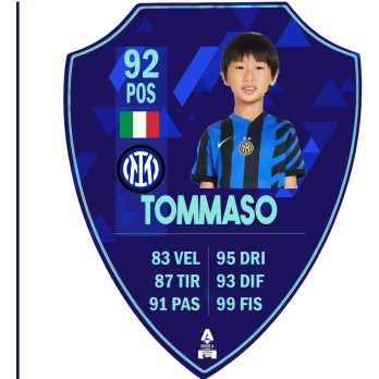 Carta FUT TOTS personalizzata Inter FIFA scudetto