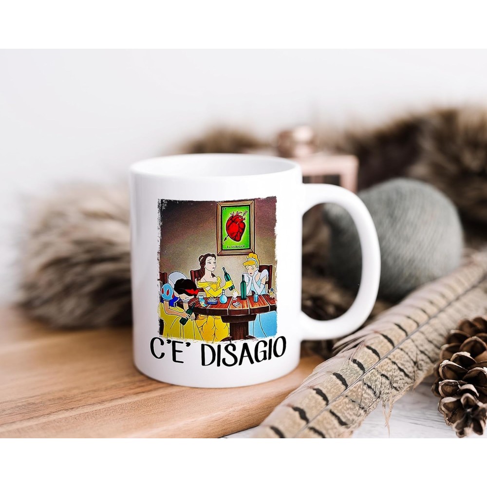 Tazza Principesse Disney c'è disagio personalizzabile