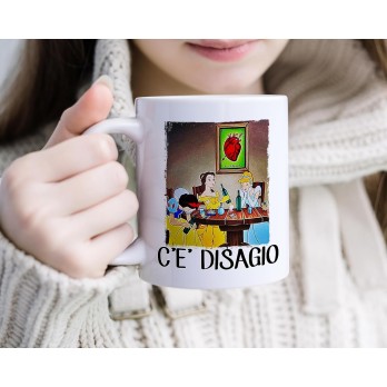 Tazza Principesse Disney c'è disagio personalizzabile