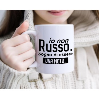 Tazza "Io non Russo" personalizzabile