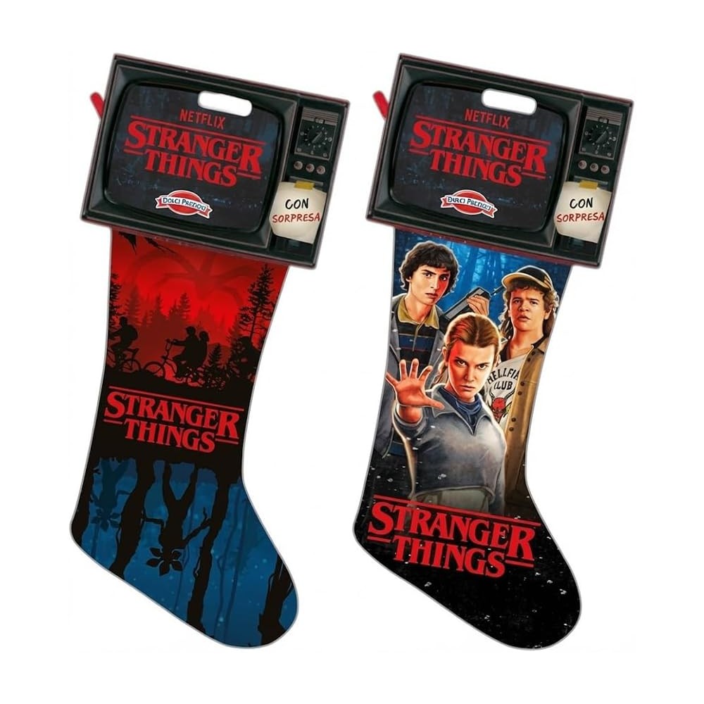 Dolci Preziosi Calza di Natale/Befana Stranger Things con Sorpresa, 190g