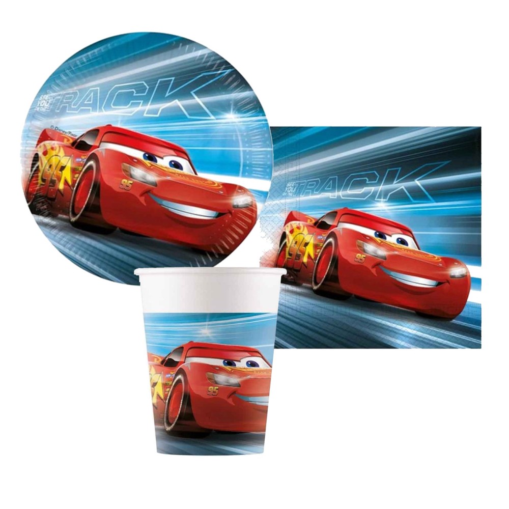 KIT N2 72 PZ SET TAVOLA CARS DISNEY