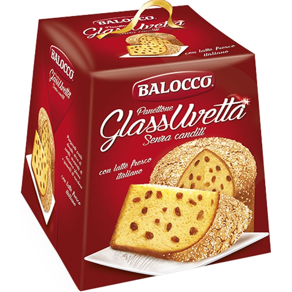 PANETTONE BALOCCO 750 GR GLASSUVETTA SENZA CANDITI