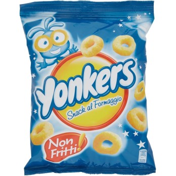 Yonkers - Snack al Formaggio, Non Fritti - 4 confezioni da 100 g [400 g]