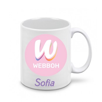 Tazza Webboh personalizzabile
