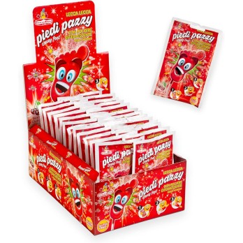 Piedi Pazzi con Polvere Frizzante Effervescente Box da 40 Pezz