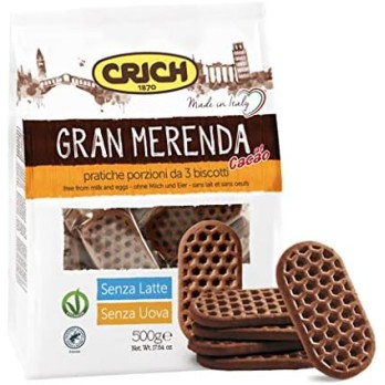 Crich Gran Merenda Biscotti Al Cacao 3 Pezzi Da 500 Grammi