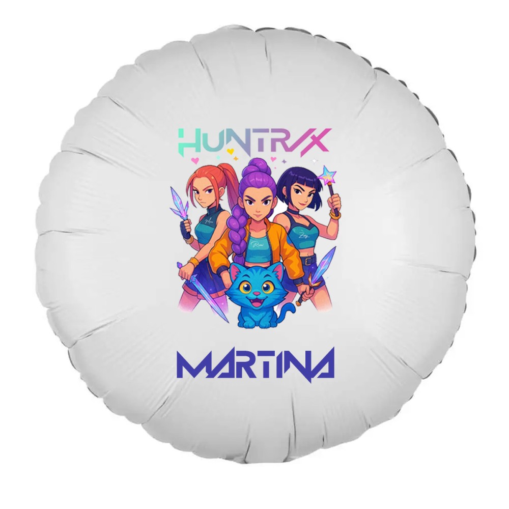 Palloncino foil personalizzabile K-Pop Demon Hunters