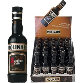SAMBUCA MOLINARI CAFFE' MIGNON 30ML X 25