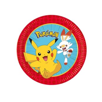 Kit 8 persone Pokèmon Evolution - addobbi per compleanno