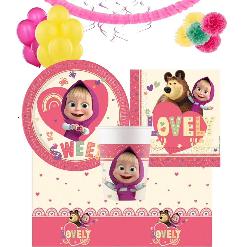 KIT N.68 MASHA E ORSO – ALLESTIMENTO BUFFET TAVOLA