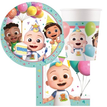 Kit Cocomelon 8 Persone