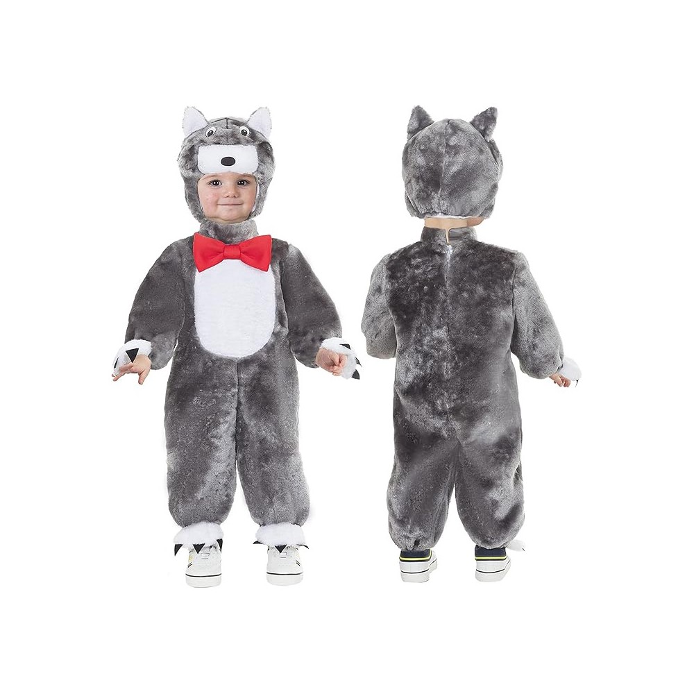 Costume Gatto Vestito Carnevale 24-36 mesi