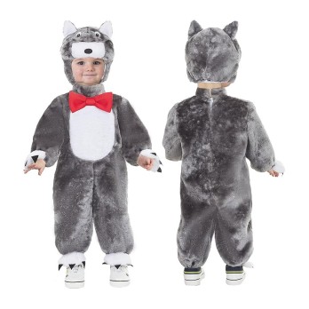 Costume Gatto Vestito Carnevale 24-36 mesi