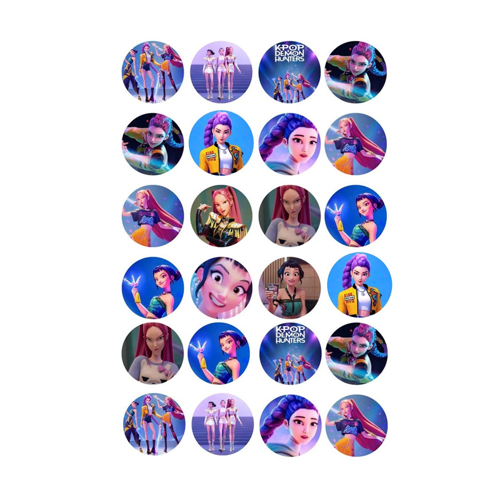 Mini cialde KPop Demon Hunters - 24 PZ