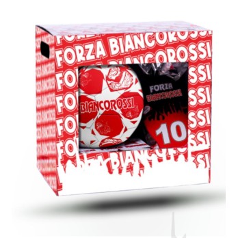 Uovo di Pasqua Forza Biancorossi Bari con Pallone n.5