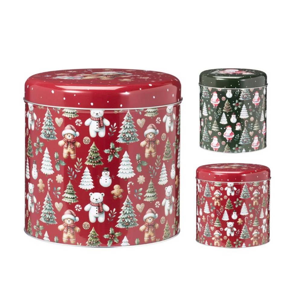 2 Box latta natalizia 18/20 cm 600705