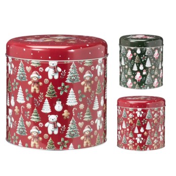 2 Box latta natalizia 18/20 cm 600705