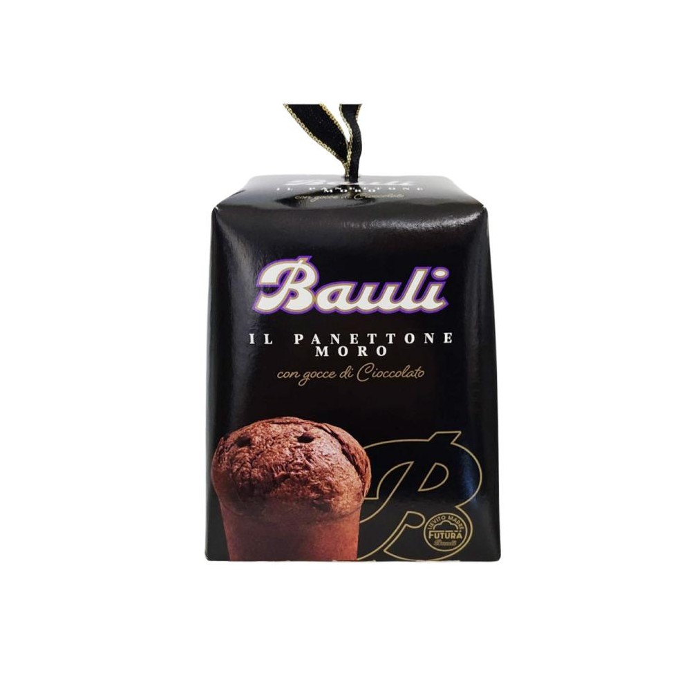 Bauli il mini Panettone Moro con gocce di cioccolato - 90 gr panmoro