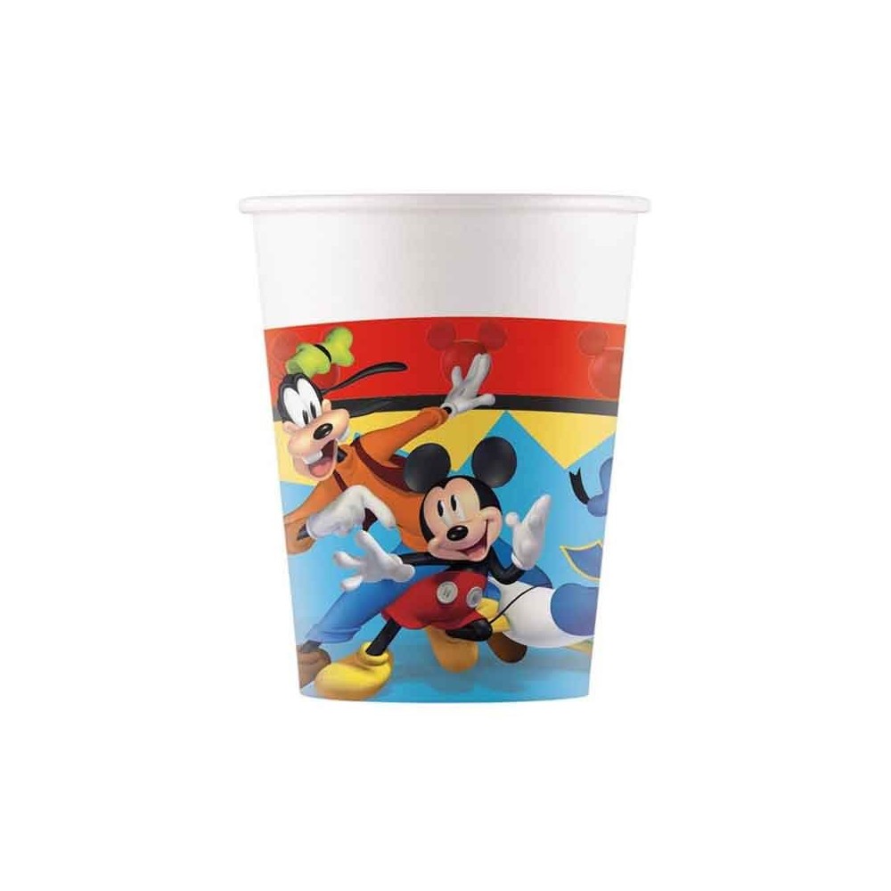 Bicchieri Topolino Mickey Jump Into Fun 8 pz97225