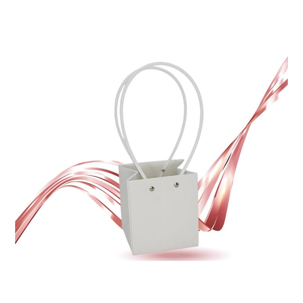 Busta carta con manico bianca 10938 36x12 cm