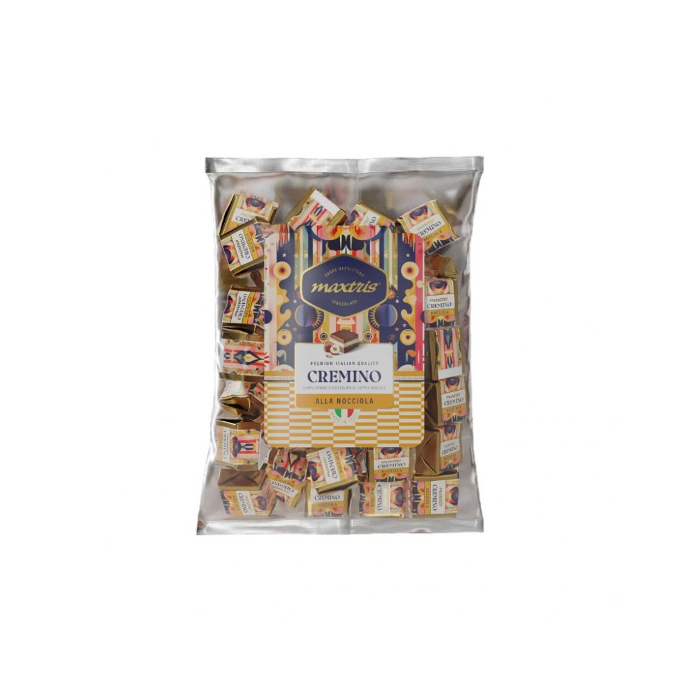 Busta cremini alla nocciola 1 kg Maxtris  CREBNOC