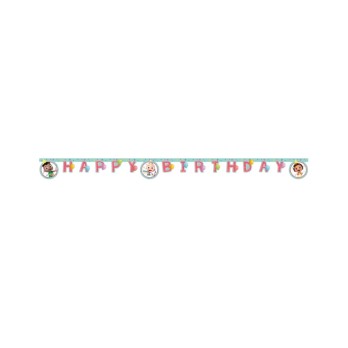 Festone ghirlanda Happy Birthday Cocomelon Birthday 1 pz 97882