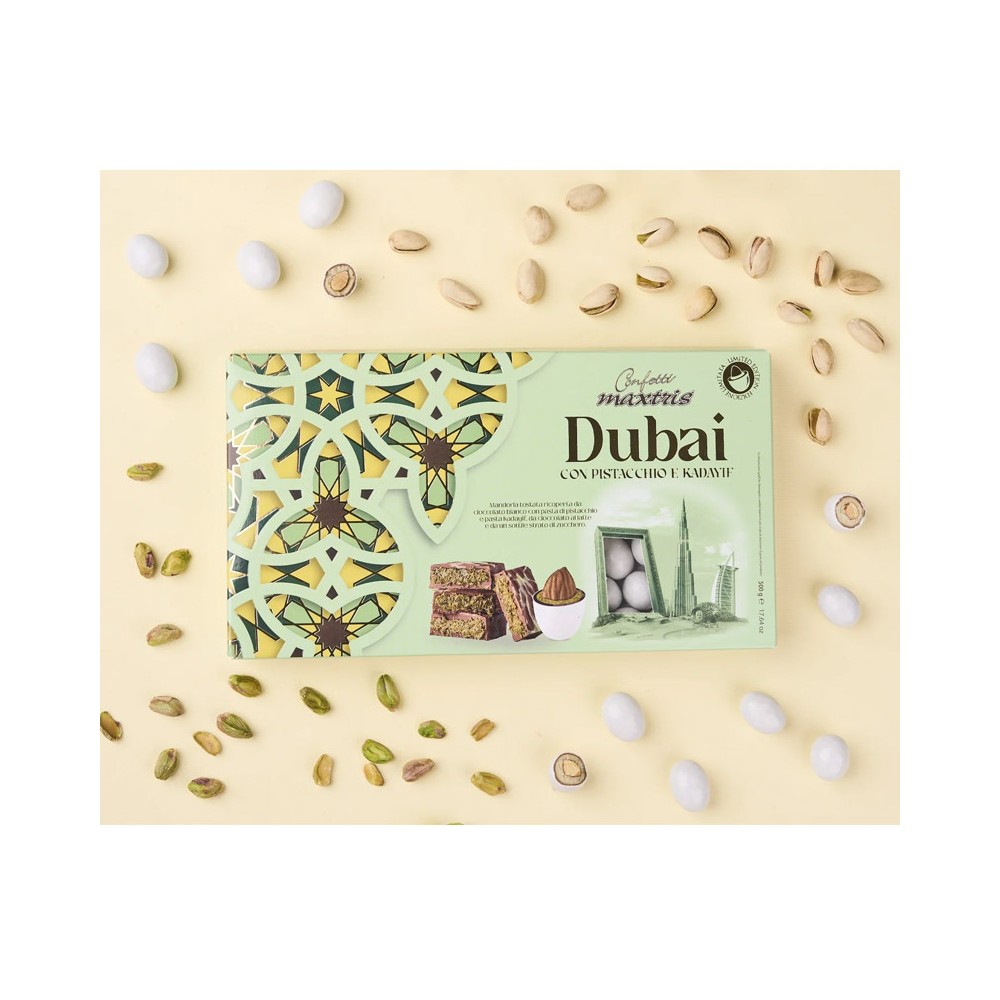 Maxtris Dubai Pistacchio e Kadayif Bianco 500 g MAXDUBB500