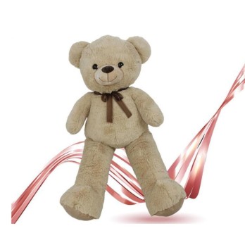Orso peluche gigante 120 cm con fiocco 973396