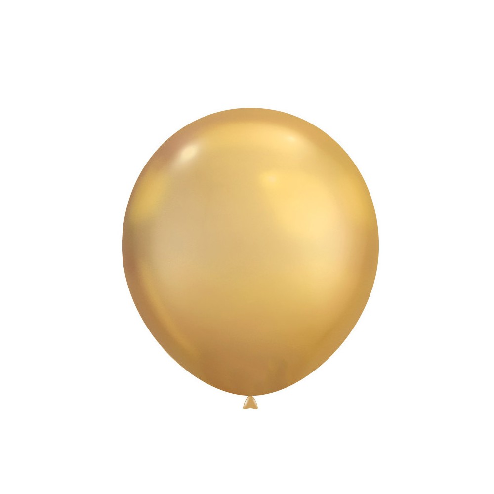 Palloncini Deco Line Cromato 5 13 cm Oro Chiaro 18kt 100 pz DLC5 Oro18kt