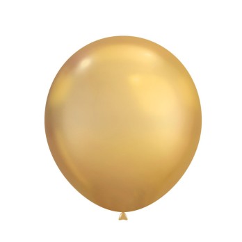 Palloncini Deco Line Cromato 5 13 cm Oro Chiaro 18kt 100 pz DLC5 Oro18kt