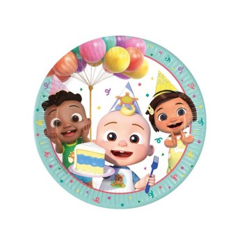 Piatti Cocomelon Birthday 8 pz 97877