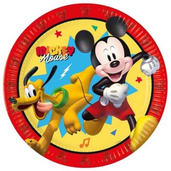 Piatti Topolino Mickey Jump Into Fun CM 23 8 PZ 97223