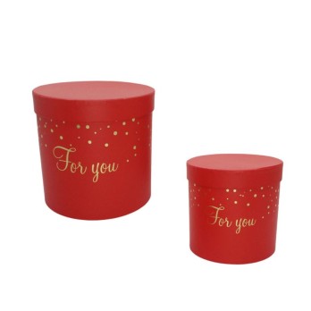 set 2 scatole rosse 79870 18 x 17 cm 15x 15cm