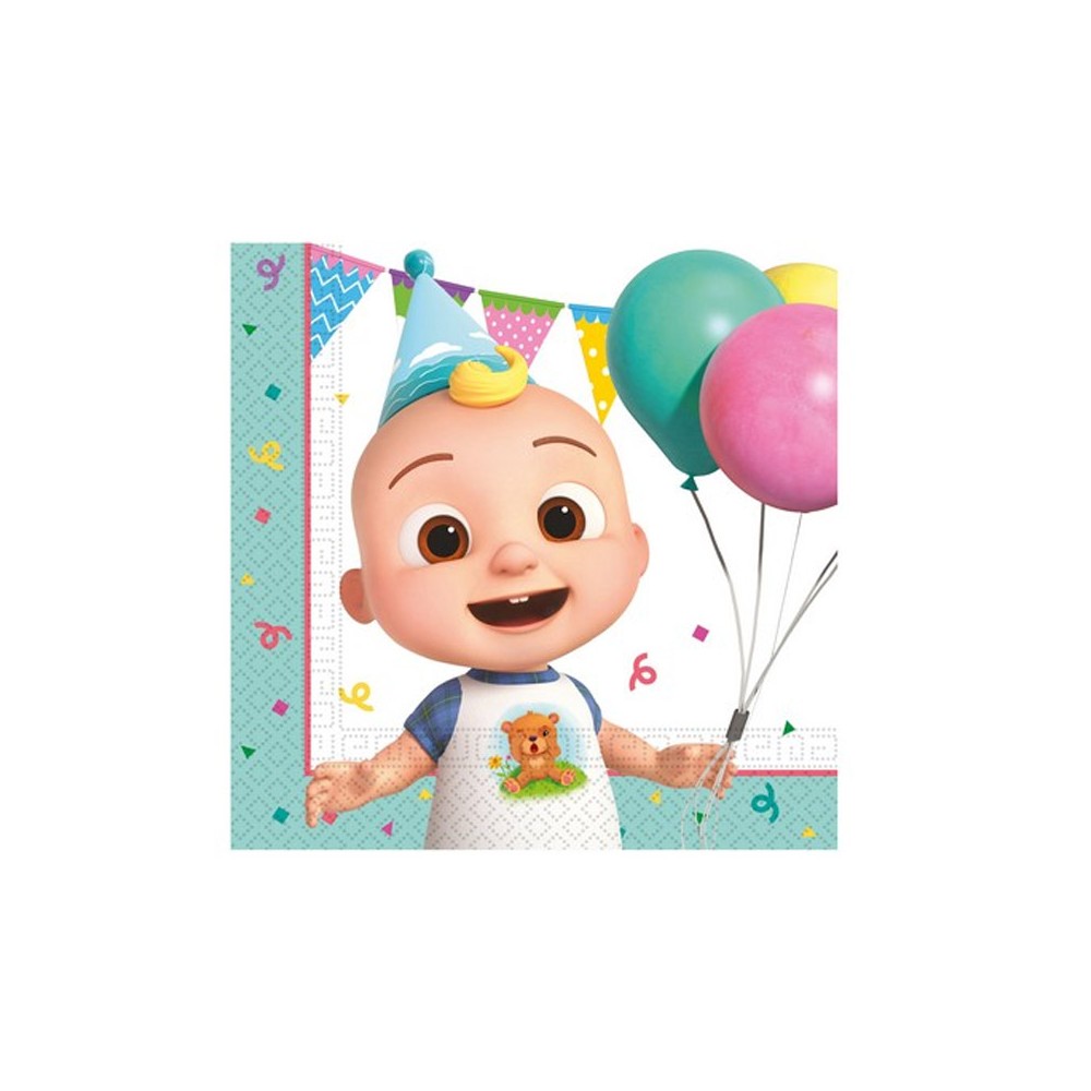 tovaglioli Cocomelon Birthday 20 pz 97879
