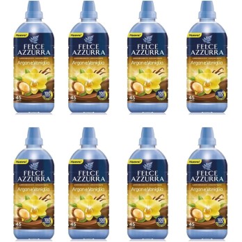 8 X Ammorbidente Concentrato Argan Vaniglia – 45 lavaggi 900 ml