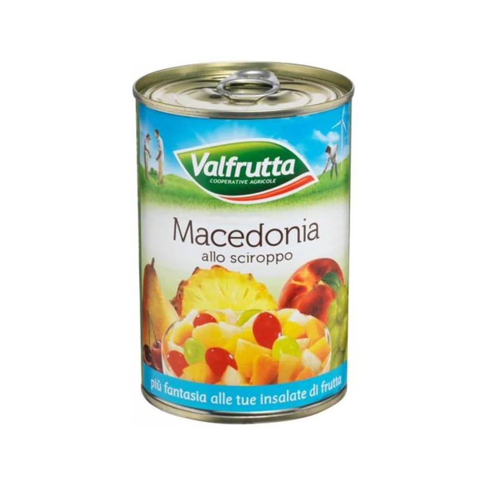 Valfrutta Macedonia allo Sciroppo 6 x 411 g