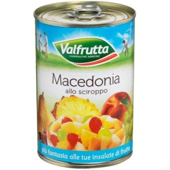 Valfrutta Macedonia allo Sciroppo 6 x 411 g