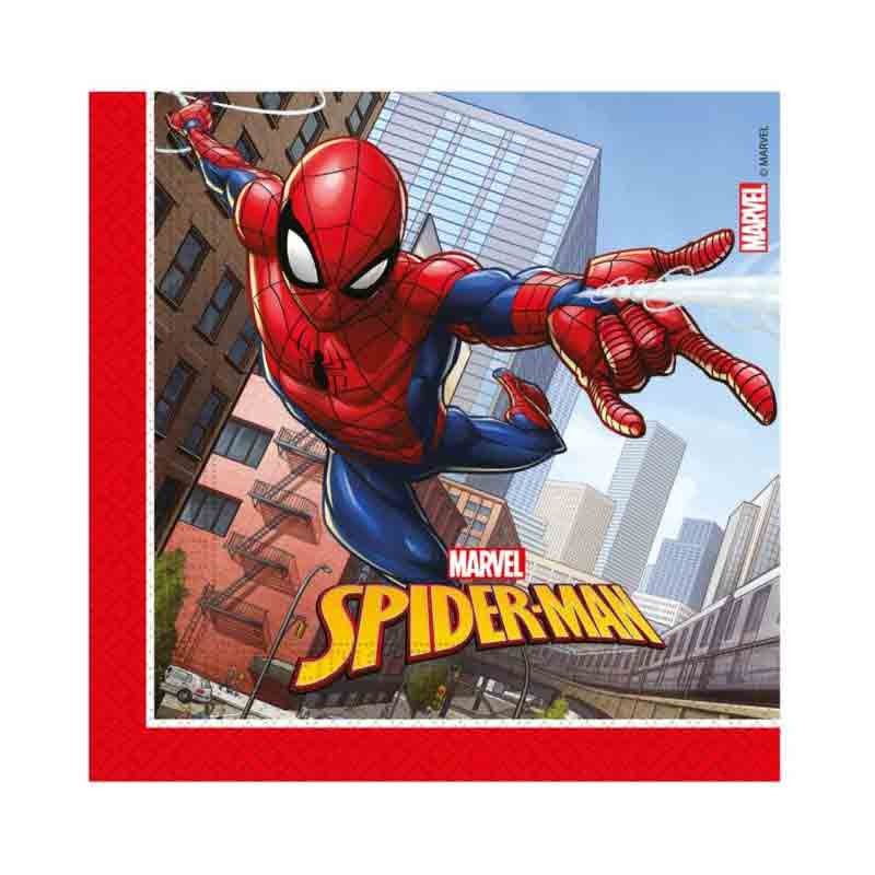KIT SPIDERMAN 24 PERSONE