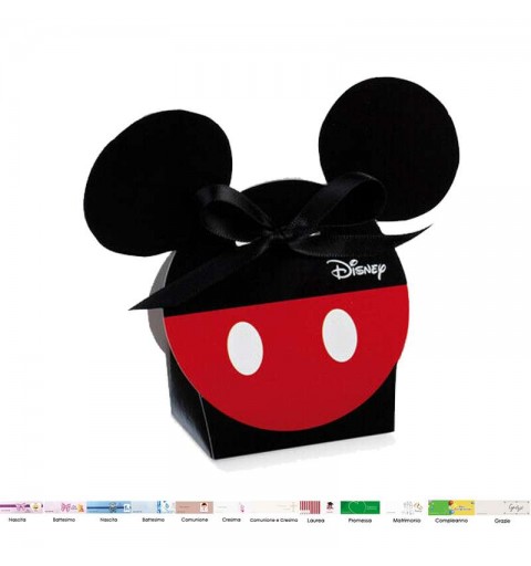 20 SCATOLINE TOPOLINO PORTACONFETTI