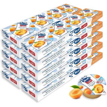 10X Hero Light Confettura di Albicocche Senza Zuccheri Aggiunti 4x20g