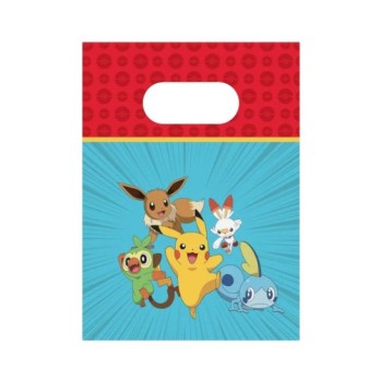 6 BUSTINE POKEMON REGALINI