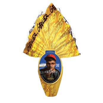 Uovo di Pasqua Cioccolato al latte 220 gr Geolier + Borraccia